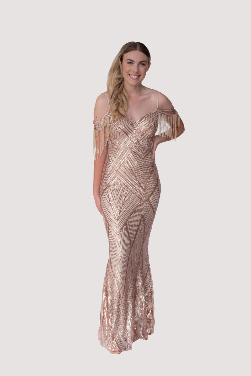 Rose Gold Dresses | Chaleese Boutique Brisbane Rose Gold Dresses | Chaleese Boutique Brisbane