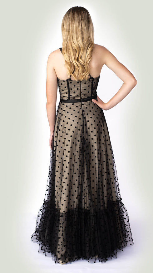 Arabella Black Tulle Dress
