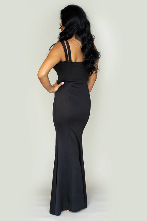 Jenna Black Satin Dress