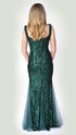Jessica Green Sequin Dress