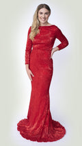 Olivia Red Sequin Dress