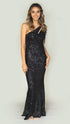 Paris Black Sequin Dress
