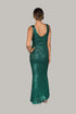 Phoenix Green Sequin Dress