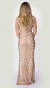 Sonya Rose Gold Sequin Dress
