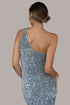 Lourdes Silver Sequin Dress