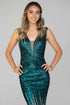 Anya Green Sequin Dress
