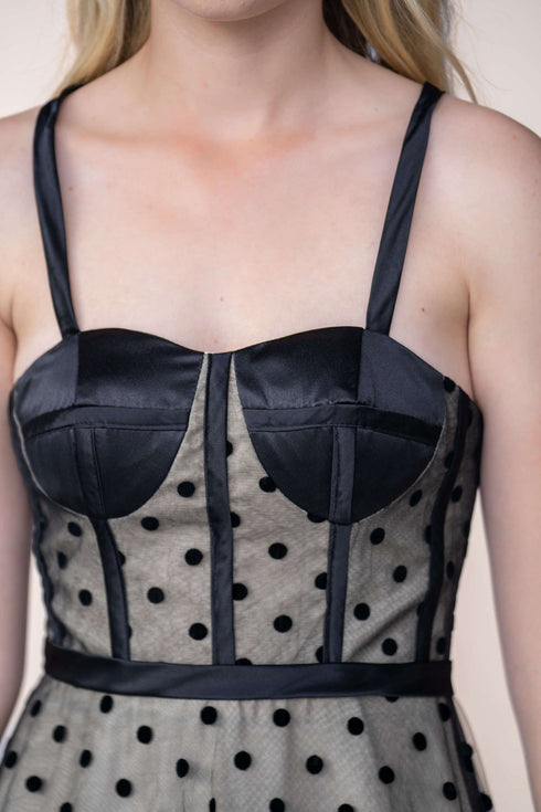 Arabella Black Tulle Dress