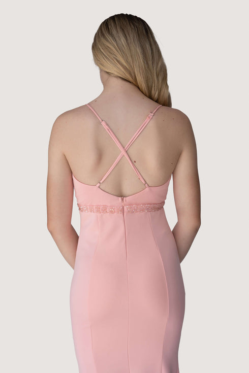 Celest Pink Mermaid Dress