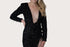 Desiree Black Sequin Dress