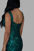 Jessica Green Sequin Dress
