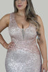 Phoenix Pink Sequin Dress