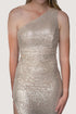 Sabine Silver Sequin Dress