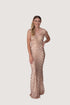Sonya Rose Gold Sequin Dress